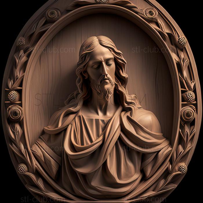 3D model st jesus (STL)